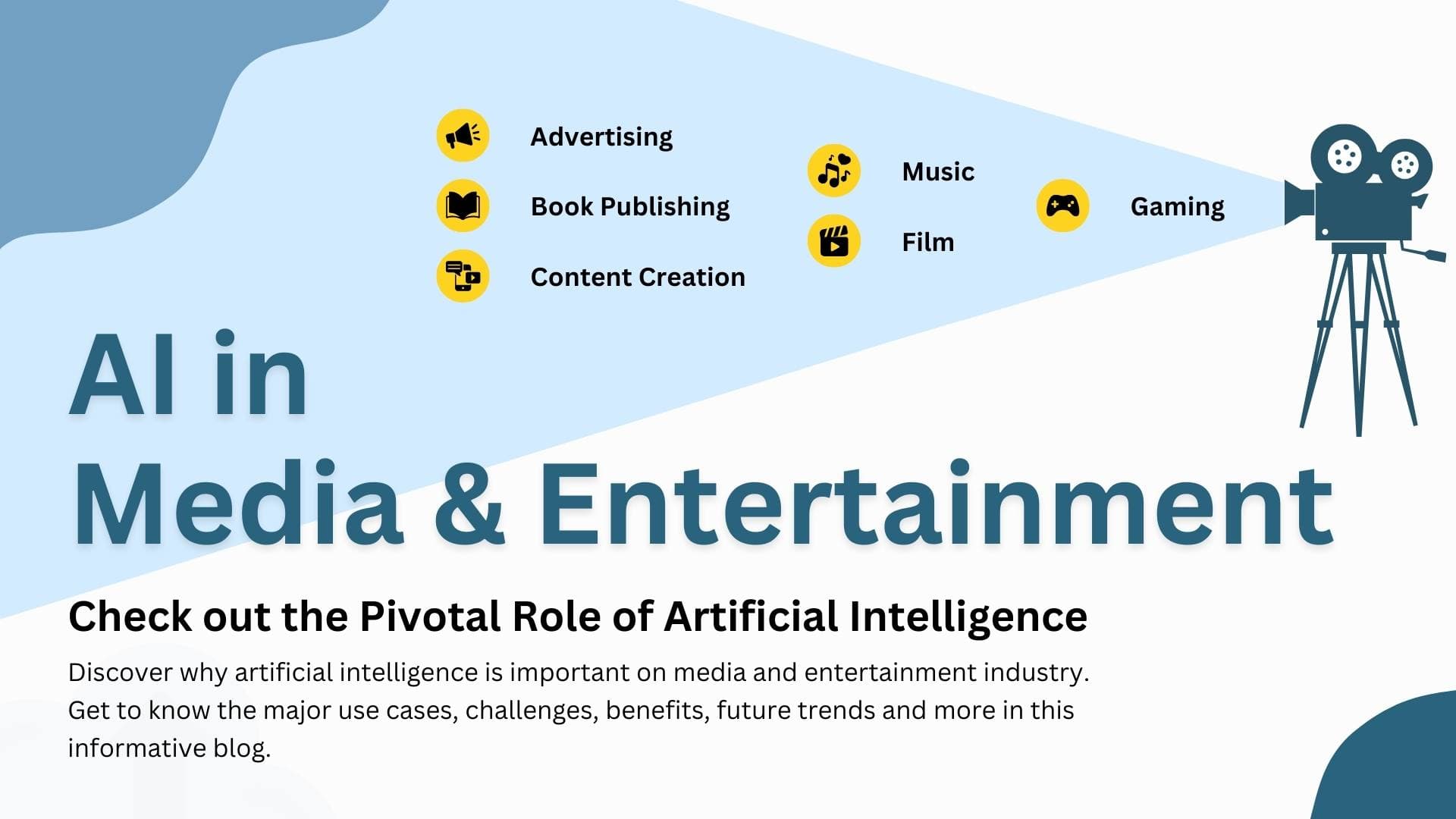 Role of AI in Media and Entertainment Industry in 2024